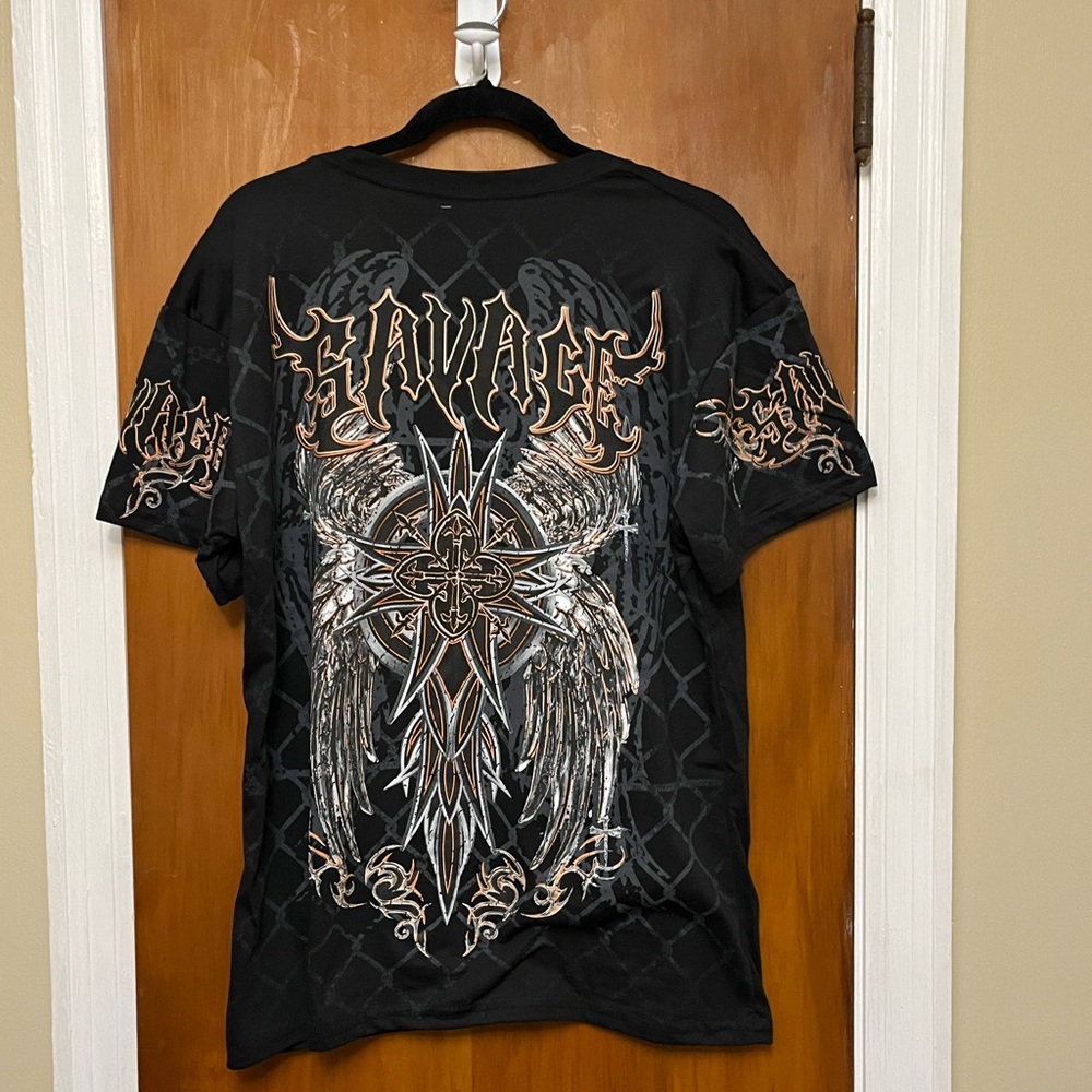 🆕Fresh Laundry Men's Black Graphic T-Shirt. NWT